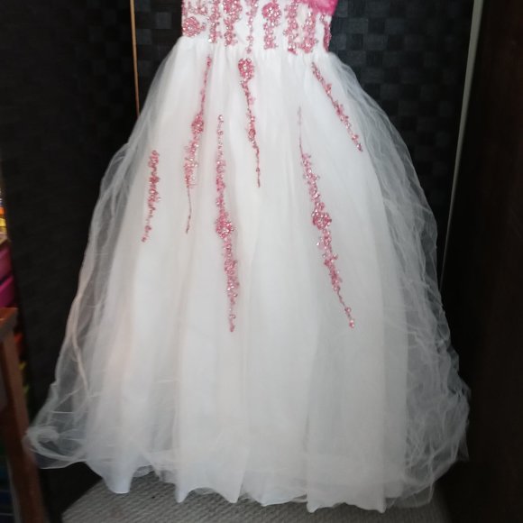 *50% OFF* Size L Applique Ballgown - Picture 2 of 6